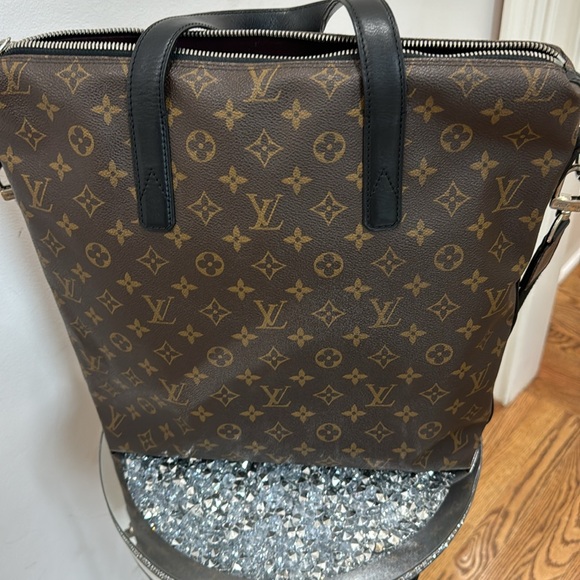 Louis Vuitton Monogram 3-Way Macassar Kitan Business Bag. Pre-Loved DU 3141. - Picture 4 of 15